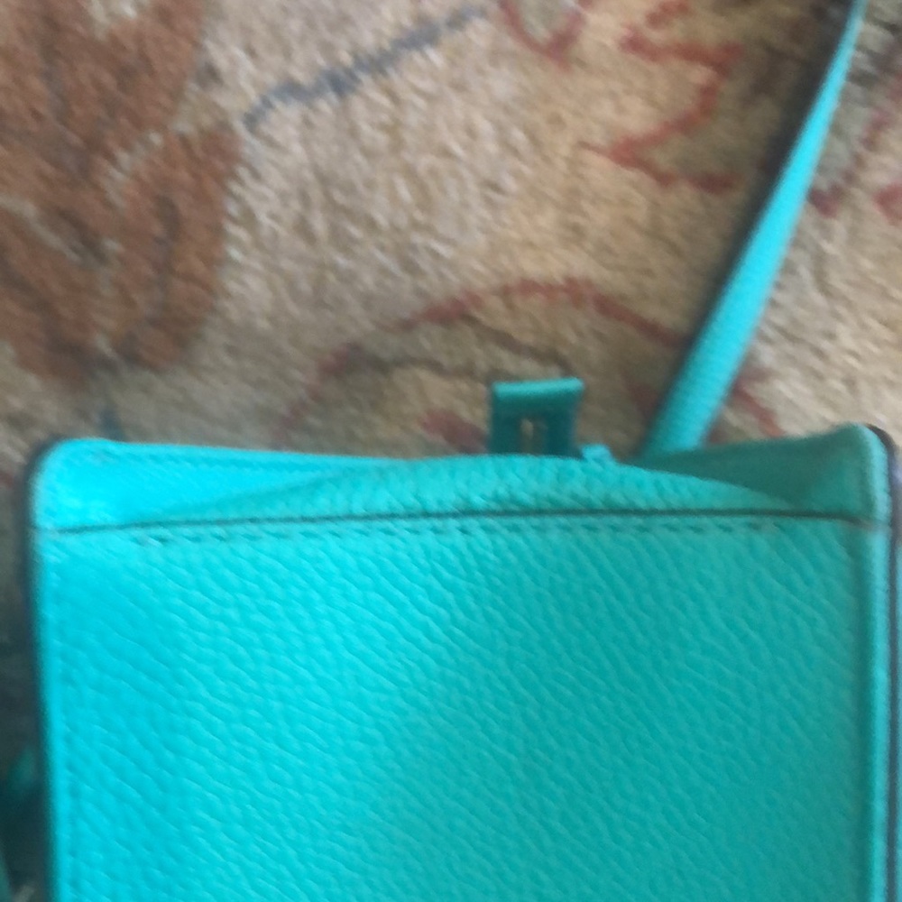 ♠️ Kate Spade green leather handbag - Picture 8 of 12